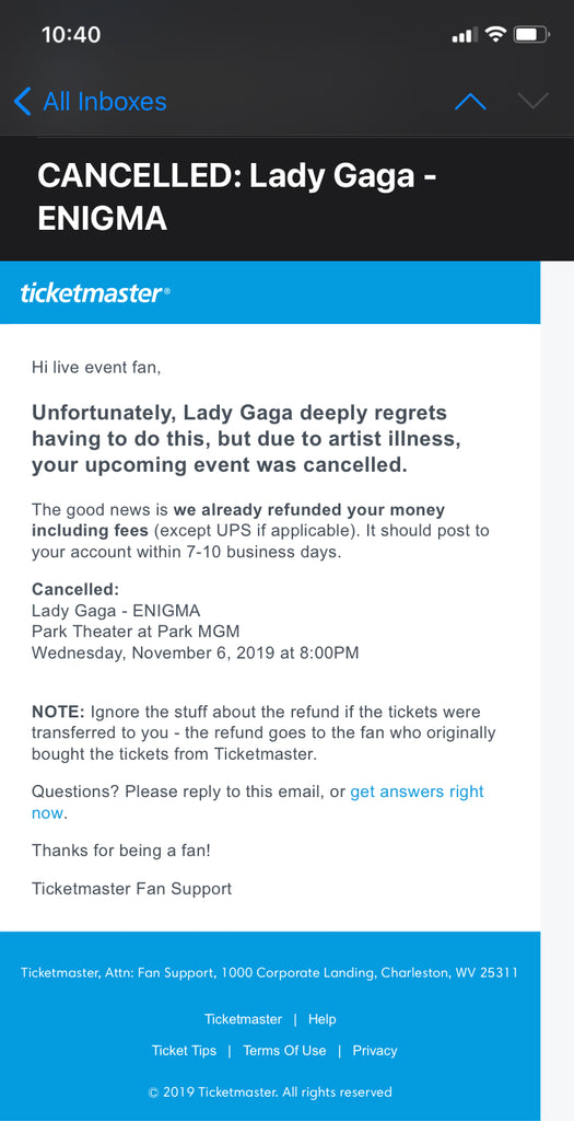 The Adele #cancelledconcert & why its 'no big deal'