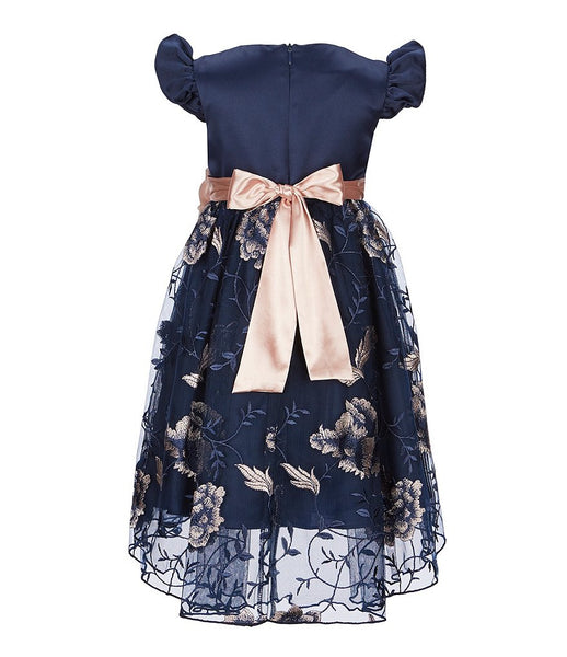 big bow spanish childrenswear dress 